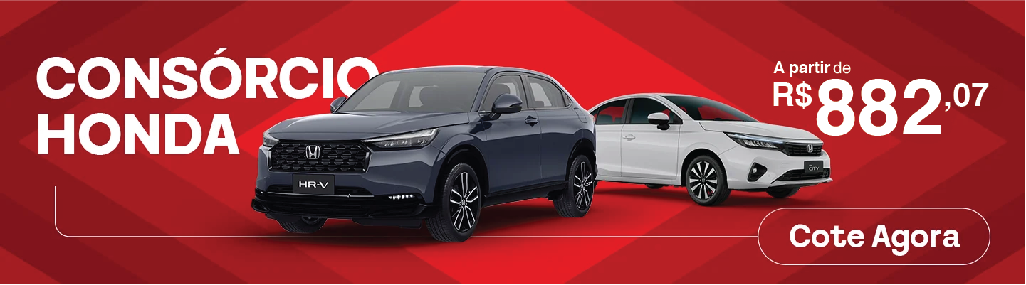 Banner pra cotar consórcio Honda