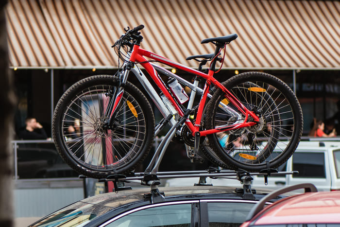 Como carregar bicicleta no carro: Régua extensora