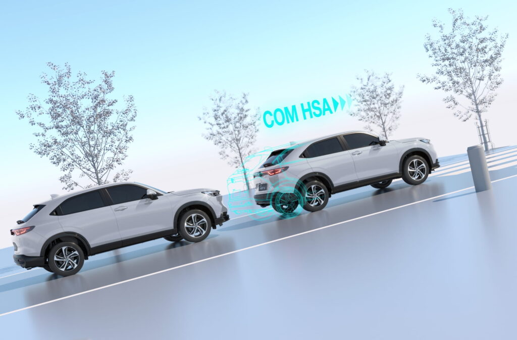 carros com assistente de partida em rampa new hr-v honda