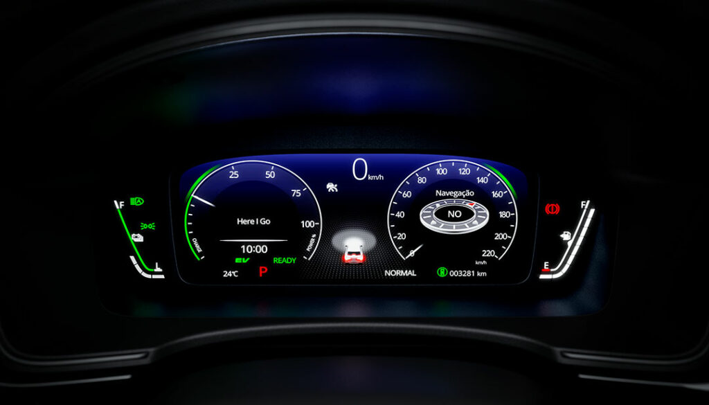interior e tecnologias Honda Civic