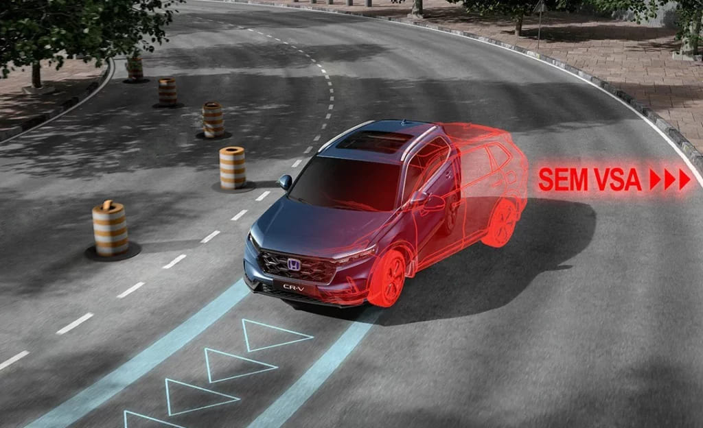 Tração Integral e Assistente de Estabilidade e Tração