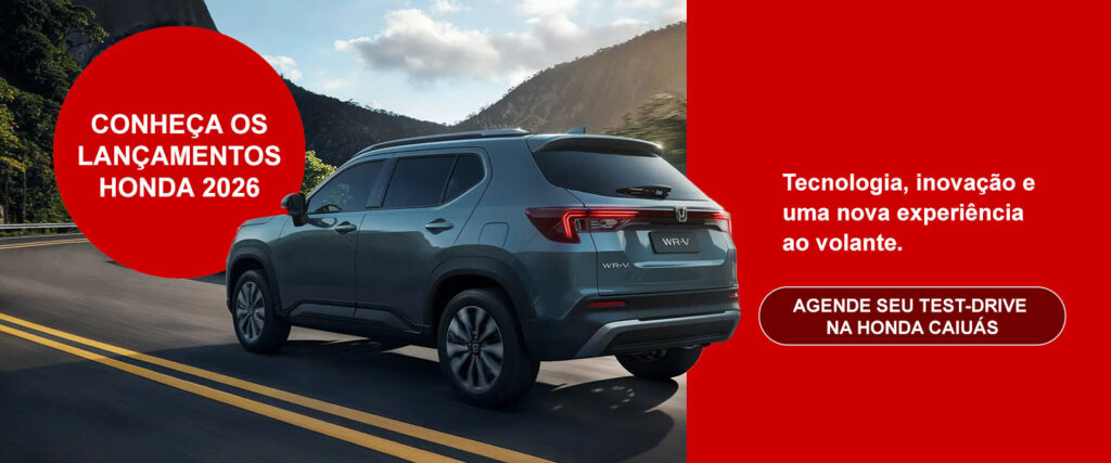 Lançamentos Honda 2026: conheça os novos modelos que chegam com mais tecnologia e inovação